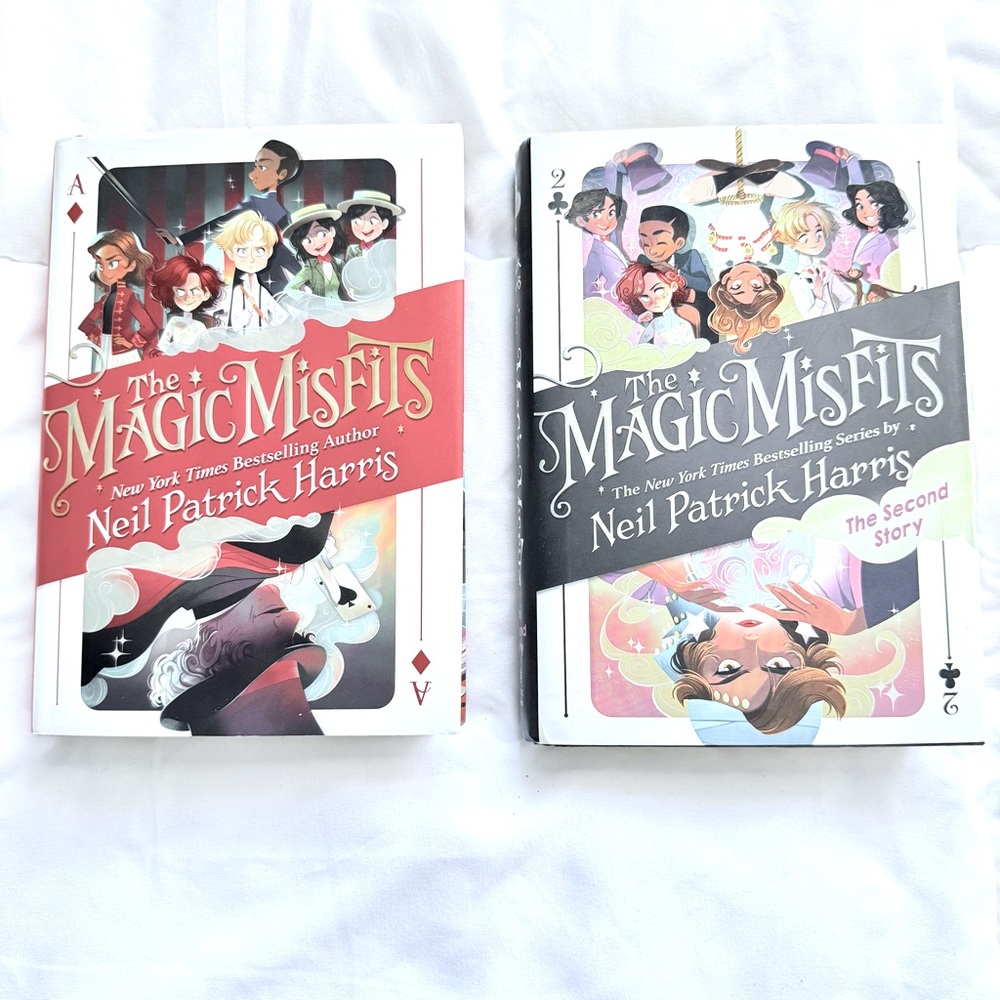 The Magic Misfits 2 Books - Neil Patrick Harris